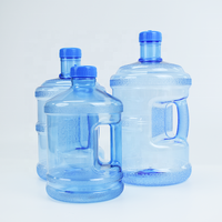 Bouteille d'eau Offre Spéciale de 19 litres et 5 gallons avec poignée seaux en plastique recyclables pour bureau à domicile