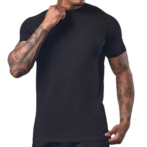 Camiseta Extra Grande de Algodón para Hombre, Marca de Ropa Personalizada, Impresión de Logotipo Personalizado, Transpirable, Ecológica, de Secado Rápido, HECHA POR HS 2027 - Product Image 1