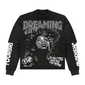 เสื้อยืดลายกราฟิกแนวสตรีทไซส์ใหญ่พิเศษสำหรับผู้ชายลายการ์ตูนแนวฮิปฮอปสุดเท่ได้รับแรงบันดาลใจจากสไตล์คนเมือง - Product Image 6