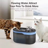 Fontaine pour chat Wifi chaude 2.8L distributeur d'eau Super silencieux fontaines d'eau pour animaux de compagnie pour chat buvant adapté à plusieurs animaux de compagnie