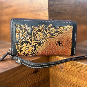 Nuevo bolso de mano de cuero con estilo occidental para mujer, bolso diseñado, superventas, tamaño compacto, bolsos de mano de cuero con herramientas - Product Image 1