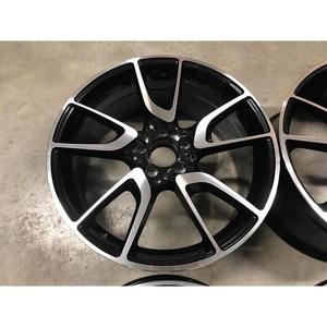 Jantes de style C43 AMG de 20 pouces - Noir brillant usiné, design à cinq branches profondes, nouvelles jantes en alliage pour Classe C et Classe E, 5x114.3 5x108 5x120 5x112 - Product Image 3