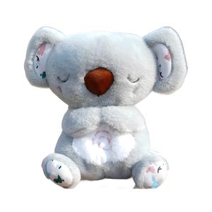 Juguete de Peluche Koala con Luz de Respiración HECION para <span class=keywords><strong>Dormir</strong></span> al Bebé, Juguete de Peluche Musical de Educación Temprana con Luz Nocturna para Regalo - Product Image 2