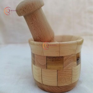 New Look patrón plástico Vintage mortero medicina trituradora hierbas especias molinillo restaurante Hotel uso suministros bajo precio - Product Image 5