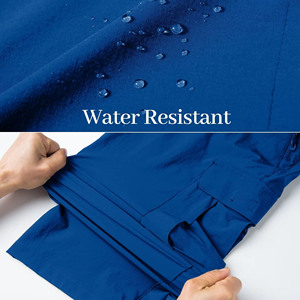 Casual Stone Wash 100% Cotton Wide Leg Capri <b>Men's</b> Trousers Outdoor Gym <b>Jogger</b> Knitted <b>Loose</b> <b>Fit</b> Multi Pocket Cargo <b>Men's</b> Pants - Product Image 6