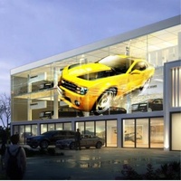 Écran d'affichage LED en verre photoélectrique transparent, décoration de bâtiment en verre, verre trempé laminé magique