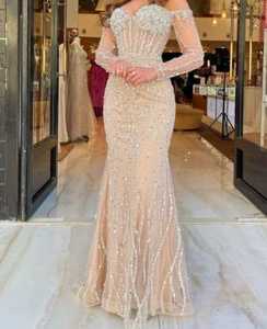 Robe de soirée brodée de qualité supérieure pour femmes - Product Image 1