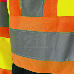 เสื้อฮู้ดสะท้อนแสง LED กันน้ำมาตรฐาน ANSI Class 1 พร้อมไฟแฟลชเพื่อความปลอดภัย ขนาดใหญ่พิเศษ ระบายอากาศได้ดี สวมใส่สบาย เหมาะสำหรับกีฬาและงานด้านความปลอดภัย - Product Image 6