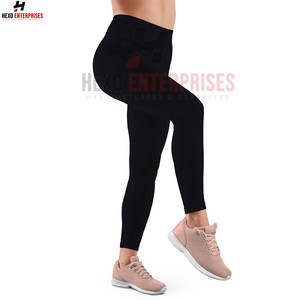 กางเกงโยคะฟิตเนสของผู้หญิงเลกกิ้งไร้รอยต่อเอวสูงสำหรับสวมใส่สบายๆ - Product Image 2