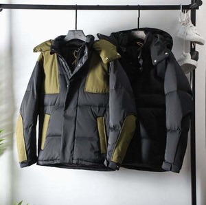 Chaqueta Bomber de Invierno para Hombre, Estilo Urbano, Cálida, Transpirable, Impermeable, con Diseño de Lona, Modelo MS-JS-1202 - Product Image 2