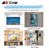 Máquina de Publicidad LCD Vertical Full HD con Pantalla de Alta Definición para Exhibición de Video, Soporte de Pantalla Grande para Publicidad