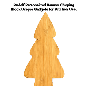 Tagliere in Bambù Personalizzato Rudolf, Gadget Unico per Uso in Cucina - Product Image 3
