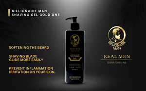 Gel de afeitar profesional para hombre, protector suave de 400ML l, uso diario - Product Image 2