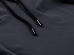 Sudadera Corta Informal de Color Sólido para Mujer, Venta al por Mayor de Invierno, Colores Personalizados, Secado Rápido, Poliéster/Algodón - Product Image 4