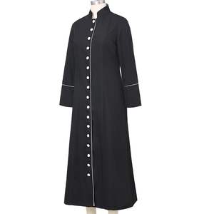 Robes de clergé sur mesure en gros, robes de clergé personnalisées pour l'école, robes de remise de diplôme universitaires de haute qualité, uniforme unisexe OEM - Product Image 4