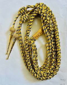 Customized High Quality Twisted Dress Aiguillette Flat Pattern Metal <b>Cord</b> for Uniforms Accessories Available in Various Colors - Product Image 4