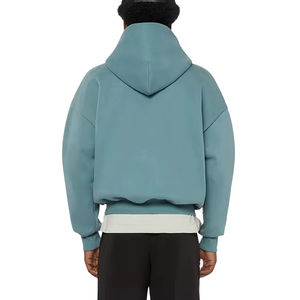 Sudaderas con cremallera Sudadera con capucha de algodón pesado para hombre Diseño personalizado Alta calidad Nueva Sudadera con capucha para hombre OEM ODM Fabricante Process Impex - Product Image 4