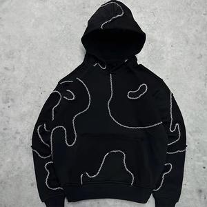 Chándal de diamantes de imitación para hombre, chándal de diamantes de imitación de tamaño personalizado para hombre, chándal de diamantes de imitación de la mejor calidad - Product Image 5