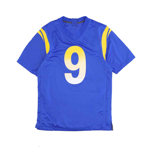 Maillot de football américain en polyester sublimation personnalisé en gros OEM uniformes d'entraînement surdimensionnés pour jeunes - Product Image 1