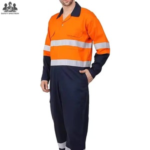 Overoles de Trabajo de Seguridad de Poliéster Transpirable Personalizados al por Mayor, Reflectantes, Anti-Químicos, Impermeables, de Alta Calidad, Unisex - Product Image 6