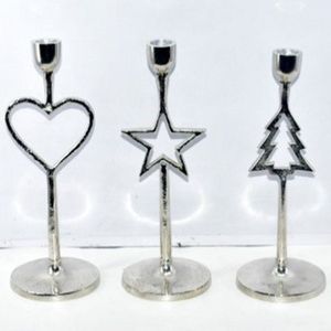 鉄製の金属製キャンドルホルダーオープンフレームワークと従来のホワイエ照明用に作成されたクラシックなリングディテール - Product Image 4