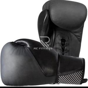 Gants de boxe professionnels en cuir de vachette personnalisés avec logo imprimé, fermeture auto-agrippante antidérapante de qualité supérieure, vente en gros - Product Image 4