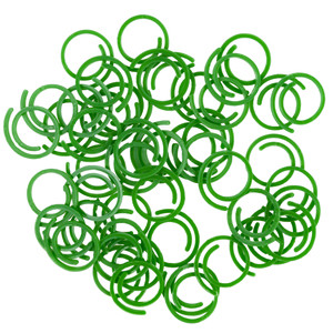 Fastening Clips 50-Piece Set Plastic-Coated Garden Tools-PP 3 cm Diameter Plant Hangers for <b>Tomatoes</b> - Product Image 5