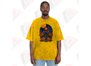 Stylish <b>Women's</b> Acid Wash T-<b>Shirt</b> Eco-Friendly Appliques Patches 100% Cotton Comfortable Trendy Design <b>for</b> Summer Denim Batik - Product Image 5