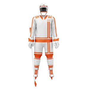 Uniforme de Hockey sobre Hielo de Equipo, Ajuste Delgado, Material Duradero, Hecho en Pakistán, Sublimación Personalizada, el Mejor Diseño - Product Image 5