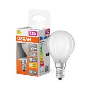 Paquete de 6 Bombillas OSRAM TROPF 1.8W E14 M.250LM 6 VPE - Product Image 1