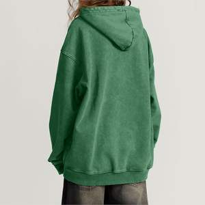 Sweat à capuche en molleton lavé à l'acide unisexe surdimensionné du fabricant professionnel impression de haute qualité hiver Vintage Streetwear Style Hip Hop - Product Image 3