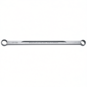Llaves de anillo de doble extremo Stahlwille extra largas en pulgadas con perfil de transmisión estriado 15 en ángulo - Product Image 3