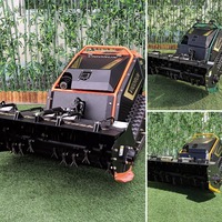 Trituradora Forestal Remota de Servicio Pesado Vigorun MTSK1000, Elimina Maleza Densa, Plántulas y Residuos de Madera con Motor Loncin de 18kW