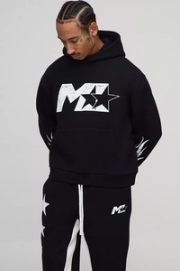 Chándales con capucha de gran tamaño Boxy M Star para hombre personalizados de alta calidad, chándal informal transpirable de calidad superior - Product Image 3