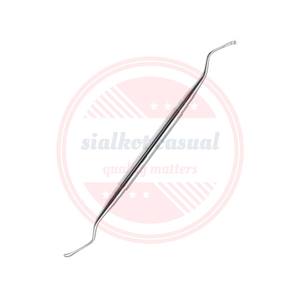 Curettes chirurgicales dentaires d'os d'acier inoxydable sonde dentaire de sondes à double extrémité à vendre - Product Image 4