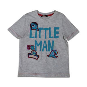 Camiseta de Jersey de algodón con estampado personalizado unisex para niños, ropa informal sin mangas corta para el verano para niños de todas las edades - Product Image 4