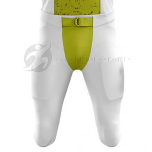 Ensemble d'uniformes de football américain Tissu personnalisable Plus Size Prix raisonnable Spandex imprimé/Polyester Personnalisable Team Wear - Product Image 6