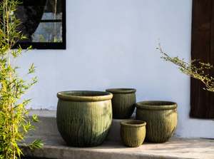 [Leo Nguyen Le] - Vente en gros de grands pots de fleurs décoratifs en céramique, grands pots à fleurs émaillés pour l'extérieur, pour arbres - Product Image 5