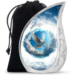 โกศโลหะสำหรับผู้ใหญ่เถ้ากระดูกเทวดาสวรรค์ - Product Image 6