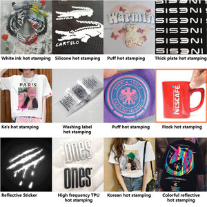 Transferencias Térmicas 3D en Relieve para Camisetas HONGCAI: Diseños de Osos Modernos, Impresión y Procesamiento de Logotipos Personalizados - Product Image 5