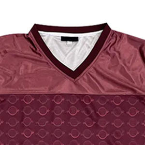 Maillot de football américain sur mesure de haute qualité, style optimal, short 100% polyester respirant, séchage rapide, taille personnalisée, faible MOQ - Product Image 4