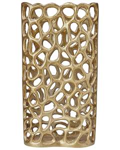 Vase à fleurs en métal fait main de luxe pour la décoration intérieure moderne, accessoire de présentation de table, vase à fleurs en métal Zahid Exports - Product Image 6