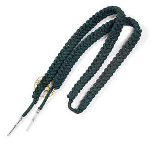 High Quality Olive Green Aiguillette Cord for Insignia Uniforms | Wholesale Aiguillette for Insignia Uniforms and Dresses - Product Image 1