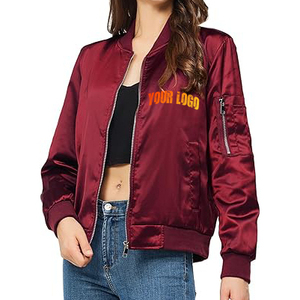 Vente chaude Femmes Varsity Veste Haute Qualité Bomber Baseball Veste Surdimensionné Laine Mélangée Letterman Survêtement Sur Mesure - Product Image 1