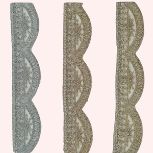 Hot-bán tùy chỉnh thiết kế cao cấp handmade thêu ren đàn hồi vải Dresses truyền thống sang trọng nhiều màu sắc tùy chọn - Product Image 3