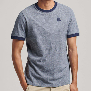 T-shirt léger, impression de logo personnalisée, t-shirt à col rond, manches courtes, 100% coton, uni, t-shirt pour homme - Product Image 2