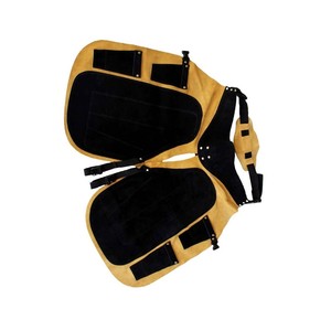 Prácticos Farrier Chaps de cuero con múltiples bolsillos utilitarios - Product Image 1