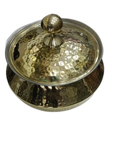 Pur laiton cuisson Handi & Pot haute qualité vente marmite métal massif avec Hemmaerd fini pour la maison cuisine hôtel utilisation - Product Image 4