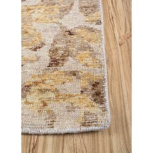 Tapis en laine noué à la main Erbe GS-7185, motif médaillon rose et violet, grand format 9x12, pour salon, décoration intérieure, utilisation dans les couloirs - Product Image 4