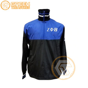 Venta caliente Zeta Phi Beta Chaqueta de línea para mujer Ropa de hermandad en stock Chaqueta de línea para mujer Chaqueta de entrenamiento bordada - Product Image 6